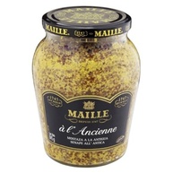 Kit 3 Mostarda Francesa Grãos com Vinho Branco Maille 865 Gr - imagem 2