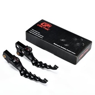 Alavanca de Embreagem e Freio CBCTOC Crânio para Harley Sportster 883/1200 XL XR (Preta) - imagem 2