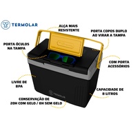 Kit Termolar SUV: 2 Caixas Térmicas (20L + 8L) - imagem 2