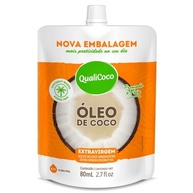 Kit c/ 8und Óleo de Coco Extravirgem Sachê QUALICOCO 80ml - imagem 5