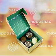 Caixa para Doces Feliz Dia: 8x8x4cm - imagem 2