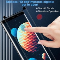 Película 3D de Vidro Temperado para Samsung Note 8 e Note 9 - imagem 3