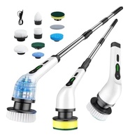 Esfregão Elétrico 9 em 1 Recarregável Sem Fio com Cabo Extensível - Ideal para Cozinha, Banheiro e Pisos - imagem 2