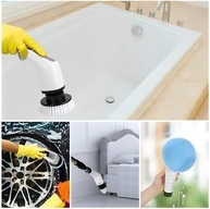 Esfregão Elétrico Premium 9 em 1 Sem Fio – Mop Giratório 360° Recarregável para Limpeza Profunda em Pisos, Janelas, Banheiro e Cozinha - imagem 4