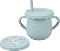 Kit Alimentação Bebê Silicone Completo 9 Peças - BLW, Antiderrapante, Livre de BPA (Azul) - imagem 4