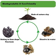 Munição Biodegradável para Estilingue 3/8" (9-10mm) - 400 Bolas de Argila para Tiro de Precisão e Prática Segura - imagem 4