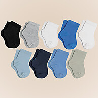 9 Pares de Meias Lupo Bebê – Conforto e Qualidade para o Dia a Dia - imagem 1