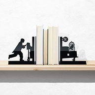 Aparador de Livros Plataforma 9 3/4 Harry Potter - Design Exclusivo em Preto - imagem 3