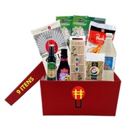 Kit Sushi Hot Roll Oriental Com 9 Itens - Arroz, 2 Algas, Shoyu, Esteira, Vinagre, Panko, Tarê e Gergelim - imagem 2