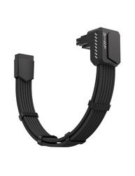 EZDIY-FAB Shield PCIE 5.1 16 Pinos 12VHPWR: Extensão GPU 90° para RTX 40/50 - imagem 1
