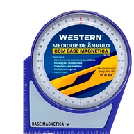 Medidor de Ângulo com Base Magnética Western: Precisão em 0 a 90° - imagem 2
