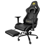 Cadeira Gamer Python Fly Deluxe - Design Ergonômico, Ajuste de 90-150°, Estilo Preto e Dourado - imagem 5