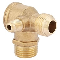 Válvula de Retenção 90° em Latão para Compressor de Ar - Alta Resistência e Fluxo Eficiente - imagem 2