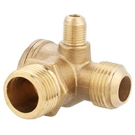 Válvula de Retenção 90° em Latão para Compressor de Ar - Alta Resistência e Fluxo Eficiente - imagem 4
