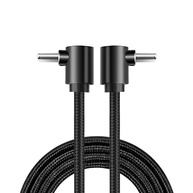 Cabo USB-C 90°: Carregue Rápido e Transfira Dados! - imagem 2