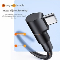 Cabo USB-C 90°: Carga Rápida e Sem Stress! - imagem 2