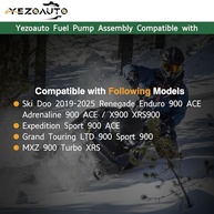 Conjunto Bomba Combustível Ski Doo 2019-2025 Renegade, Expedition, Grand Touring, MXZ 900 ACE - OEM - imagem 4