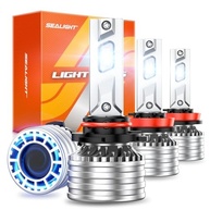 SEALIGHT Lâmpadas de Neblina 9005/HB3 H11: Super Brilhantes 88000LM, 6500K Branco Frio - Kit com 4 - imagem 2