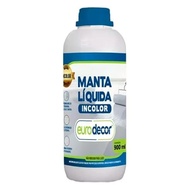 Manta Líquida Incolor Eurodecor 900ml - Impermeabilização Profissional para Telhados e Paredes - imagem 2
