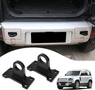 2 Ganchos de Reboque Reforçados para Land Rover Defender 90/110/130 (2020-2025) - Liga de Alumínio Premium (Preto) - imagem 1