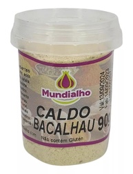 Tempero Caldo De Bacalhau Em Pó Mundialho 90g - imagem 2