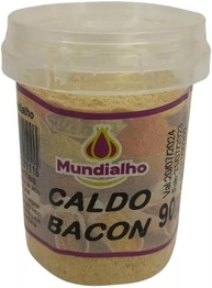 Tempero Caldo De Bacon Em Pó Mundialho 90g - imagem 1