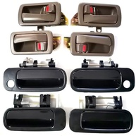 Kit 8 Maçanetas Toyota Camry 92-96: Internas e Externas Completas - imagem 2
