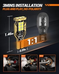 SEALIGHT 921 LED: Ilumine Sua Ré com 500% Mais Brilho e Segurança! - imagem 3
