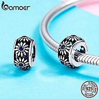 Berloques Florais Bamoer: Charme em Prata 925 - imagem 2