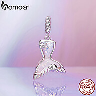 Pingente Bamoer 929 Aurora Fishtail – Charme em Prata 925 - imagem 2