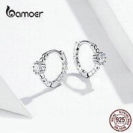 Brincos Argola Bamoer: Elegância em Prata 925 - imagem 2