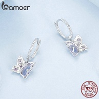 Brincos Borboleta Bamoer: Elegância em Prata 925 - imagem 2