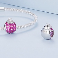 Pulseira Bamoer Ladybird: Elegância em Prata 925 - imagem 2