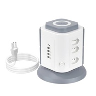 Torre de Tomadas 9+4+1 USB Rápido: Potencialize sua Conexão com Segurança e Estilo - imagem 2