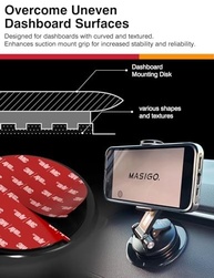 Disco Adesivo 3M VHB 95mm: Fixação Segura para Suportes de Carro (2 Discos + 2 Almofadas) - imagem 3