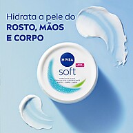Nivea Soft: Hidratação Facial Imediata 97g - imagem 2