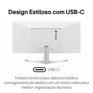Monitor LG UltraWide™ - Tela IPS de 29", 21:9, USB-C, 7Wx2 MaxxAudio®, sRGB 99%, 100Hz - 29WQ600B - imagem 5