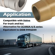Adaptador Radiador Bonbo Alt 9996049: Drenagem Rápida e Limpa para Motores Volvo D11/D13/D16 e Mack MP7/MP8/MP10 - imagem 4