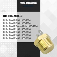 Interruptor Temperatura Injeção Diesel E8TZ-9E939-A para Ford F250/F350/E Series (1983-1994) - imagem 4