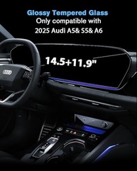 Protetor de Tela para Audi A5, S5 & A6 2025 | 14,5" + 11,9" | Vidro Temperado 9H com Cobertura Total - imagem 3