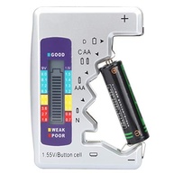 Testador de Bateria Digital LCD: Verificador de Carga Universal para Pilhas AA, AAA, 9V e Botão - imagem 2