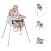 Cadeira de Alimentação Infantil 3 em 1 Harmony Maxi Baby Cinza - Conforto e Segurança em Qualquer Idade - imagem 4