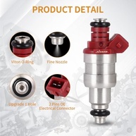 Kit 4 Injetores de Combustível 1 Furo para Jeep Cherokee, Wrangler e Comanche 2.5L (1991-1995) - Peça de Reposição OE 53013690AA - imagem 3