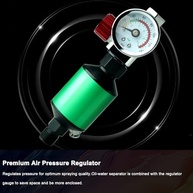 Pistola de Pulverização HVLP com 10 Copos Descartáveis 600ml + 3 Bicos 1,4/1,7/2,0mm - Kit Completo para Pintura Automotiva e DIY - imagem 5