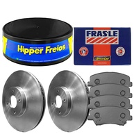 Disco de Freio Dianteiro Ventilado Hipper para Hyundai HB20 1.0 (2013+) - Segurança e Performance - imagem 1