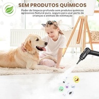 Limpador a Vapor Portátil NOVEVE 2500W - 14 Acessórios, 105°C, Tanque 1,2L - Ideal para Cozinha, Banheiro e Carro - imagem 5