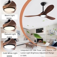 Ventilador de Teto 106cm com Luz LED e Controle Remoto | Motor Silencioso DC Reversível - imagem 5