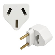 Adaptador Tomada Universal Argentino/Europeu p/ Brasileiro 10A/15A Bivolt - imagem 2