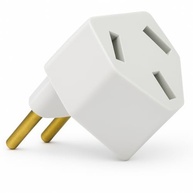 Adaptador Tomada Universal Argentino/Europeu p/ Brasileiro 10A/15A Bivolt - imagem 5