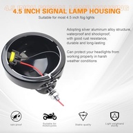 SKTYANTS Suporte de Anel 11,4cm para Farol de Neblina - Motos Touring Electra (Preto) - imagem 3